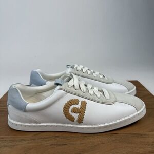 New NIB Womens Cole Haan Grandpro Acelia White Leather Suede Sneakers Size 10 B